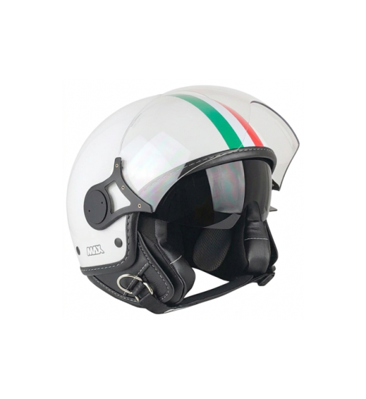 Max Casque Jet Flag Italia