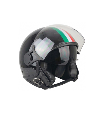 Max Casque Jet Flag Italia