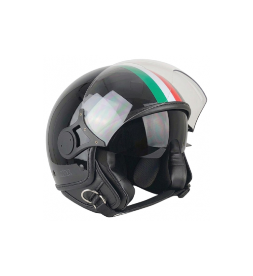 Max Casque Jet Flag Italia